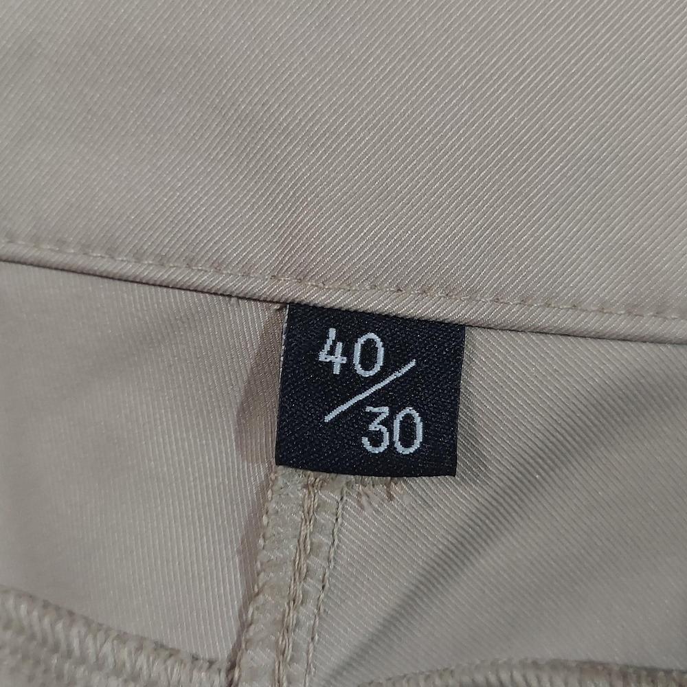 Public‎ Rec Pants Mens 40x29 Beige Khaki Chino Golf Dress Performance Casual - Picture 5 of 10